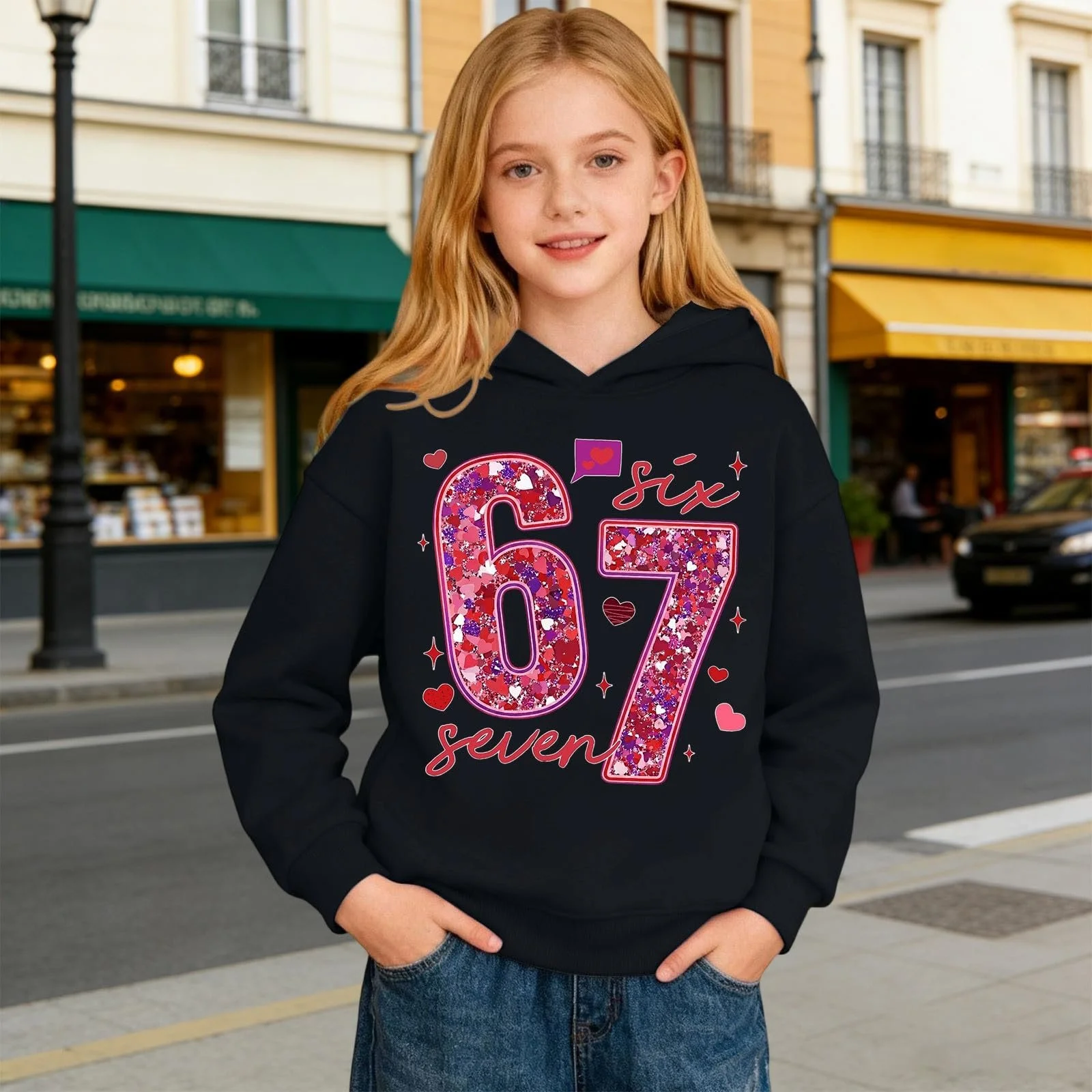 Дитячий світшот з графічним принтом, фото №2