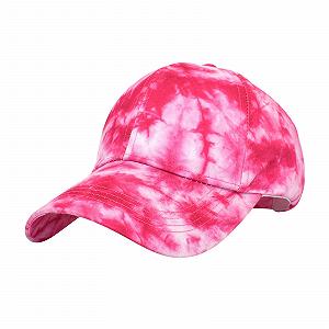 Кепка трикотажная детская регулируемая батик с защитой шеи - Фото 1