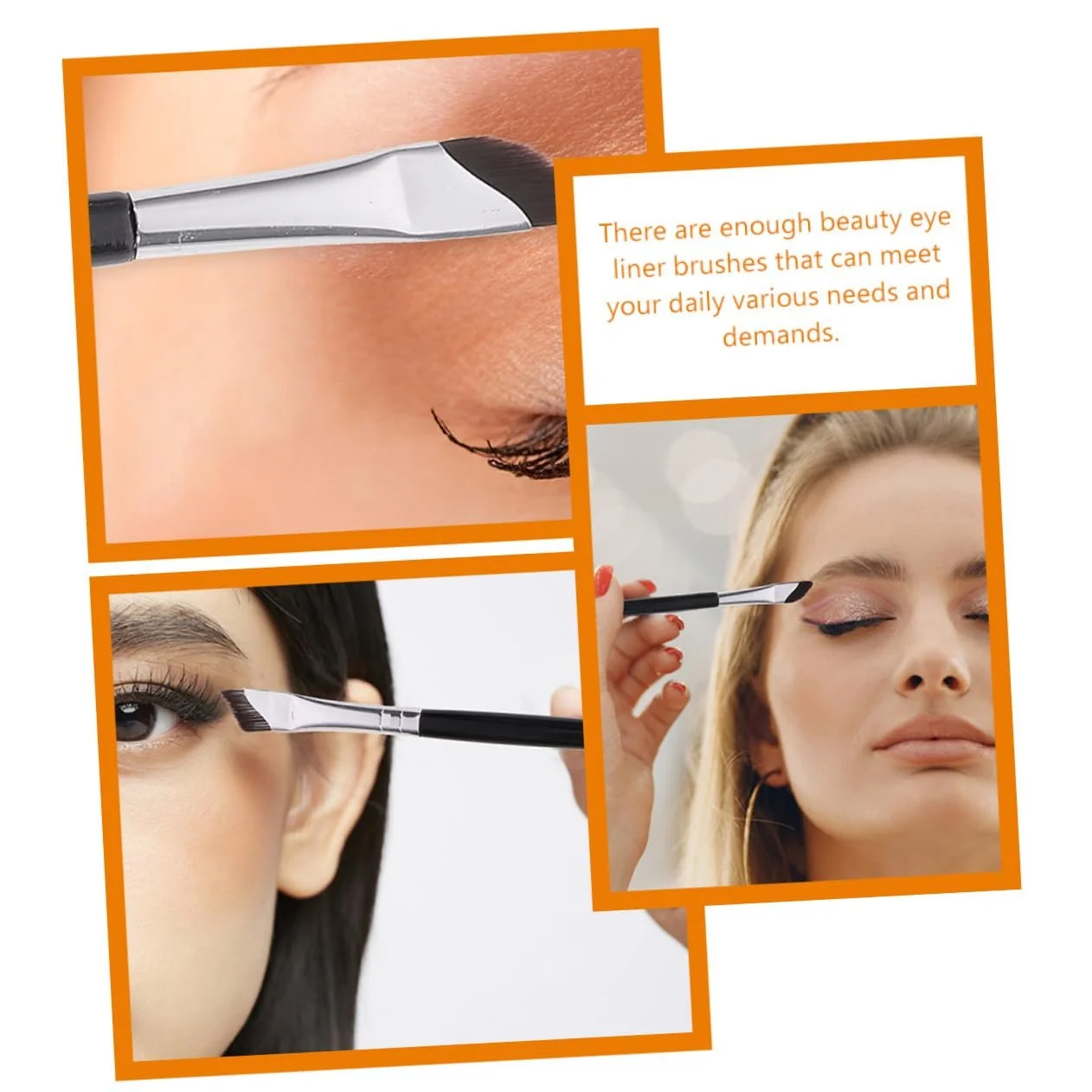 Набір скошених пензлів для брів FRCOLOR, фото №7 Набір скошених пензлів для брів FRCOLOR, фото №7