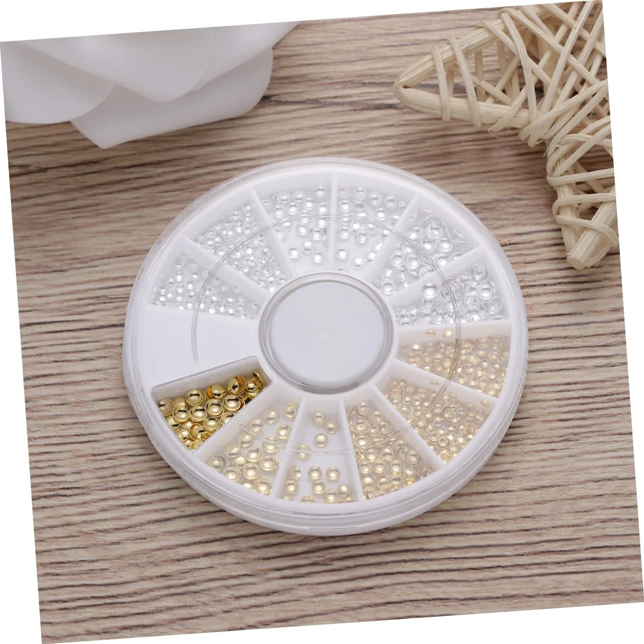 Набір страз для нігтів FRCOLOR, 12 дизайнів, блискітки, фото №5