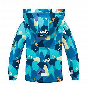 Дитяча дощова куртка EQWIGKEIT Водонепроникна Вітрозахисна synthetic.ua - Фото 1