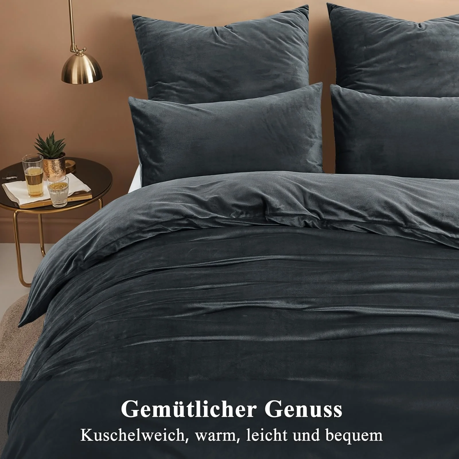 Постільна білизна Фланель RUIKASI 135 x 200 см, 4 предмети Тепла зимова, фото №5