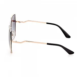 Сонцезахисні окуляри GUESS GU7843 Золотисто-рожевий synthetic.ua - Фото 1