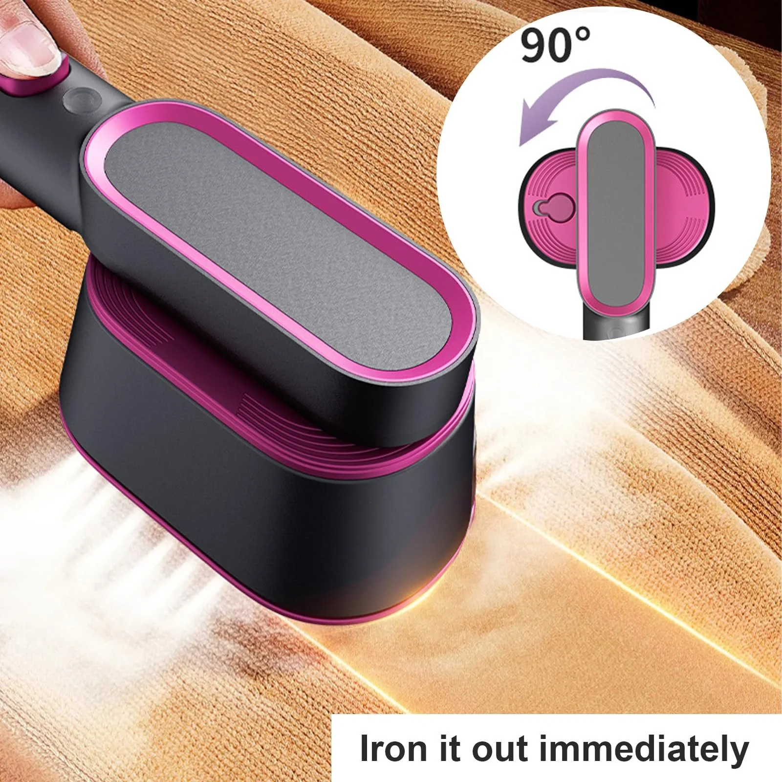 Вертикальний відпарювач Litinliv Travel Steamer 1000W 60ml Компактний, фото №3