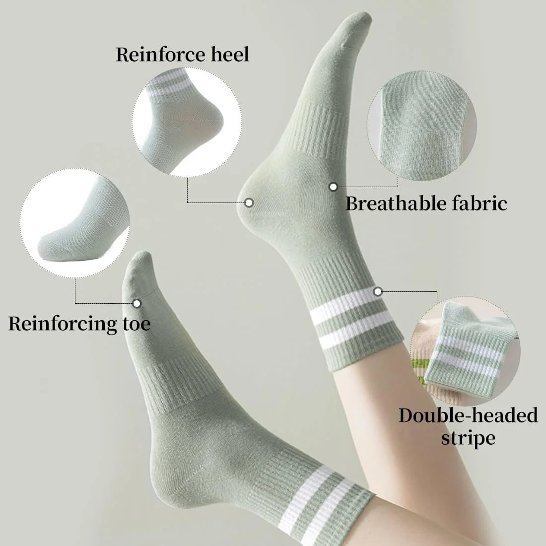 Спортивні шкарпетки жіночі, фото №3