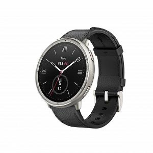 Смарт-годинник Amazfit Active 2 44 мм, NFC, AI, Голосове керування, GPS, 10 днів роботи від батареї, Фітнес-трекер, 160+ спортивних режимів, 5 ATM водонепроникність, Чорний - Фото 1
