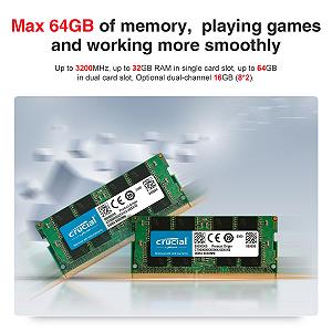 Мини ПК TRIGKEY Speed S5 Ryzen 5 5560 16G DDR4 1T NVMe SSD WiFi-6 BT 5.2 - Фото 1