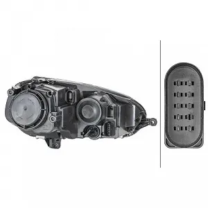 Фара головного світла HELLA 1LG 247 007-591 для VW, ліва synthetic.ua - Фото 1