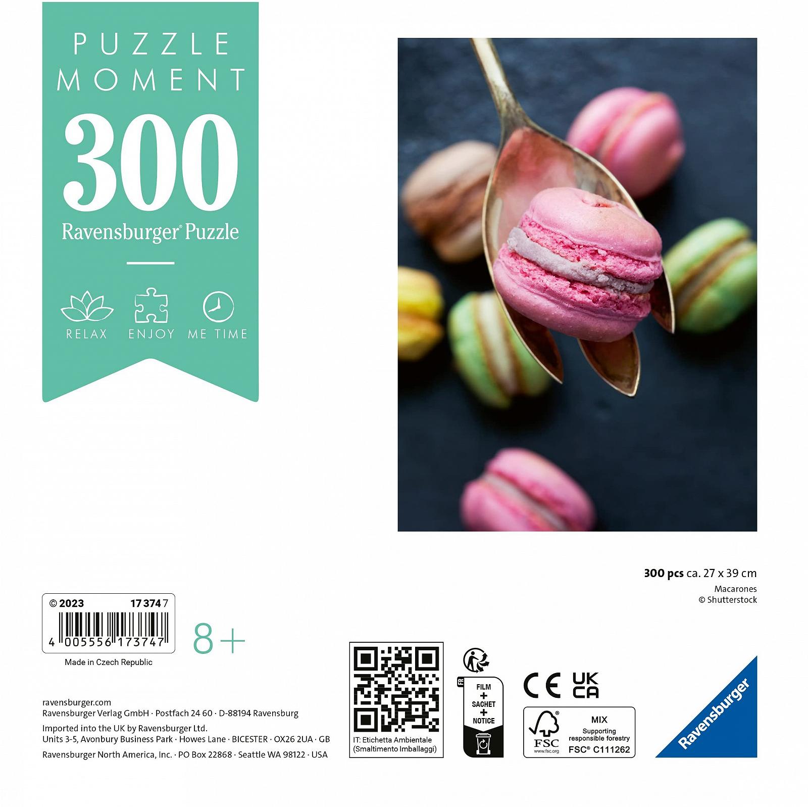 Пазл Ravensburger Puzzle Moment 17374 Macarones 300 деталей, фото №4