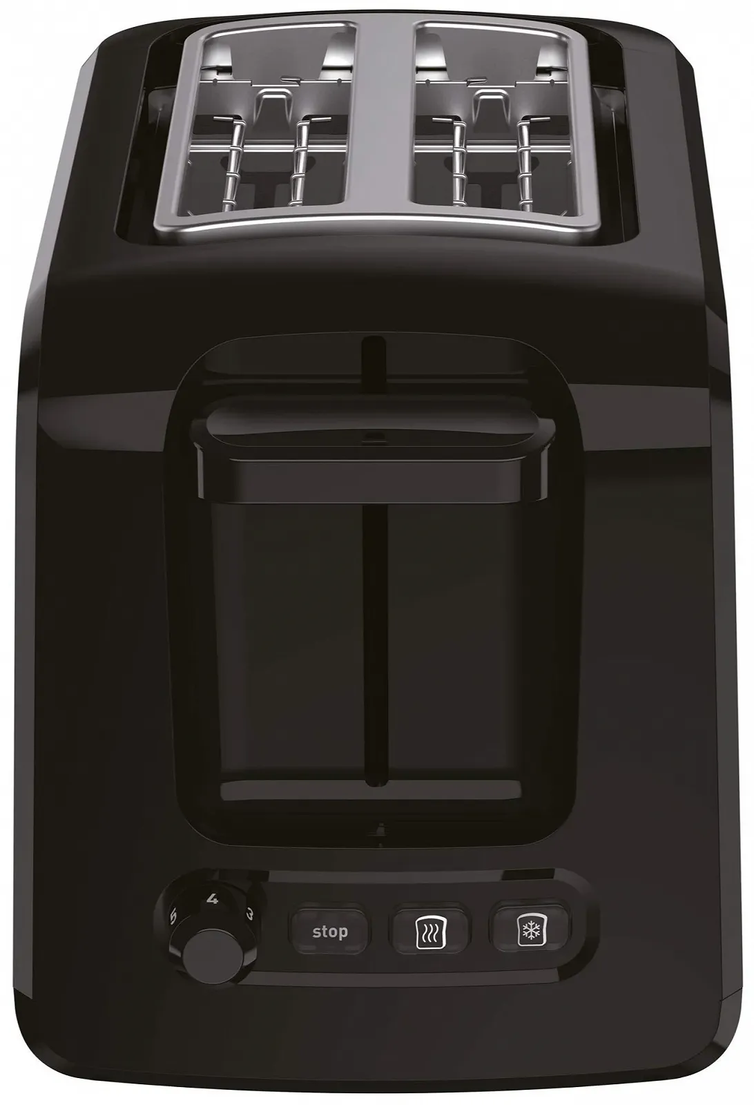 Тостер Tefal Express TT410D / 850W / Нержавеющая сталь / Черный, фото №3