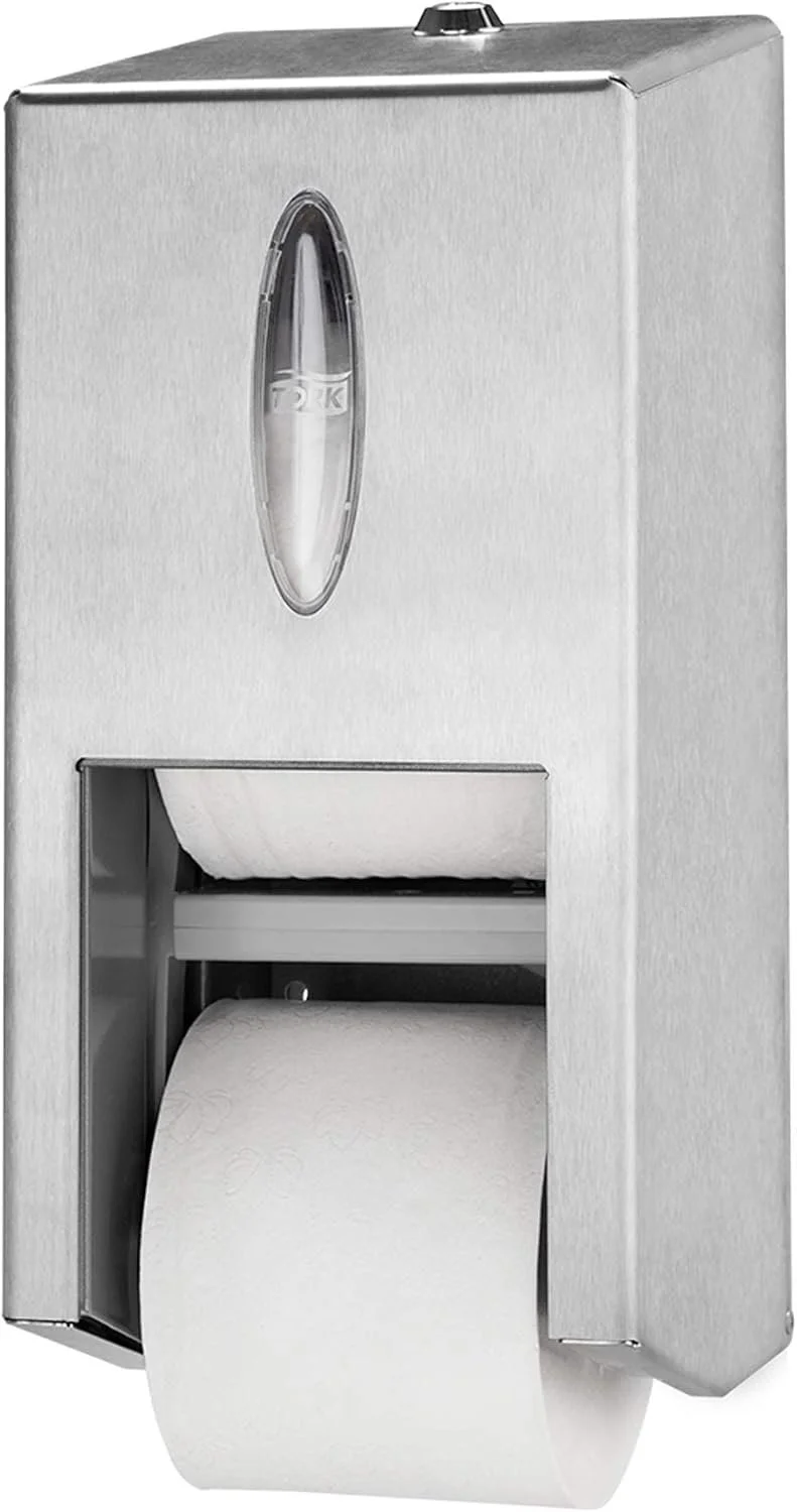 Диспенсер для 2-х рулонів туалетного паперу Tork OptiServe T7 White, фото №2 Диспенсер для 2-х рулонів туалетного паперу Tork OptiServe T7 White, фото №2