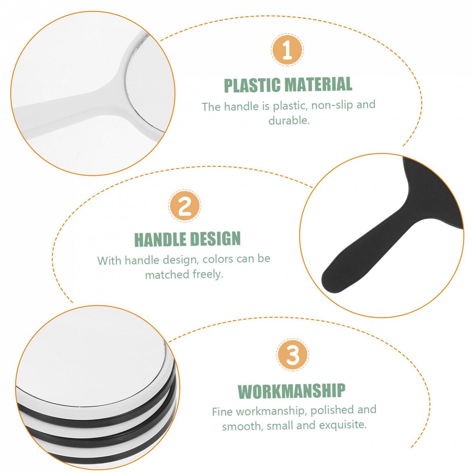 Дзеркало Angoily 125 STK Hand Декоративне Дзеркало Кругла Дзеркало Портативне Дзеркало Alu-Spiegel, фото №4 Дзеркало Angoily 125 STK Hand Декоративне Дзеркало Кругла Дзеркало Портативне Дзеркало Alu-Spiegel, фото №4