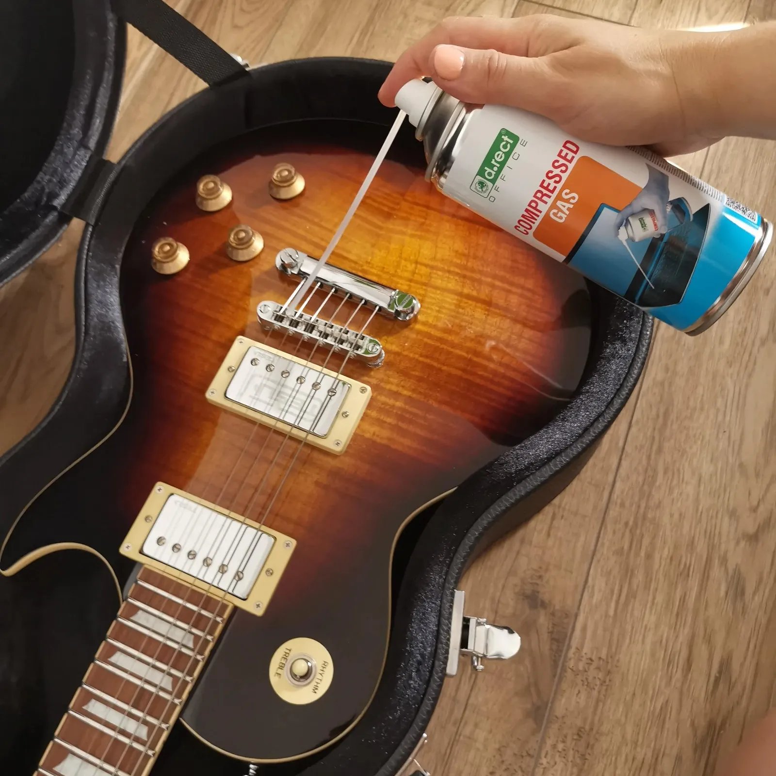 Стиснене повітря D.Rect 110502 400 мл 4 шт., фото №4