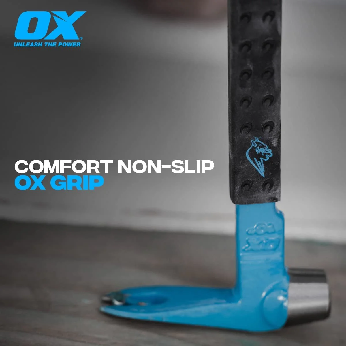 Ломик-гвоздодер OX Pro Series 250 мм закаленная головка нескользящая ручка многоцветный, фото №5