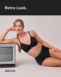 Бюстгальтер-бюстье Snocks Retro Soft для йоги и отдыха synthetic.ua - Фото 1