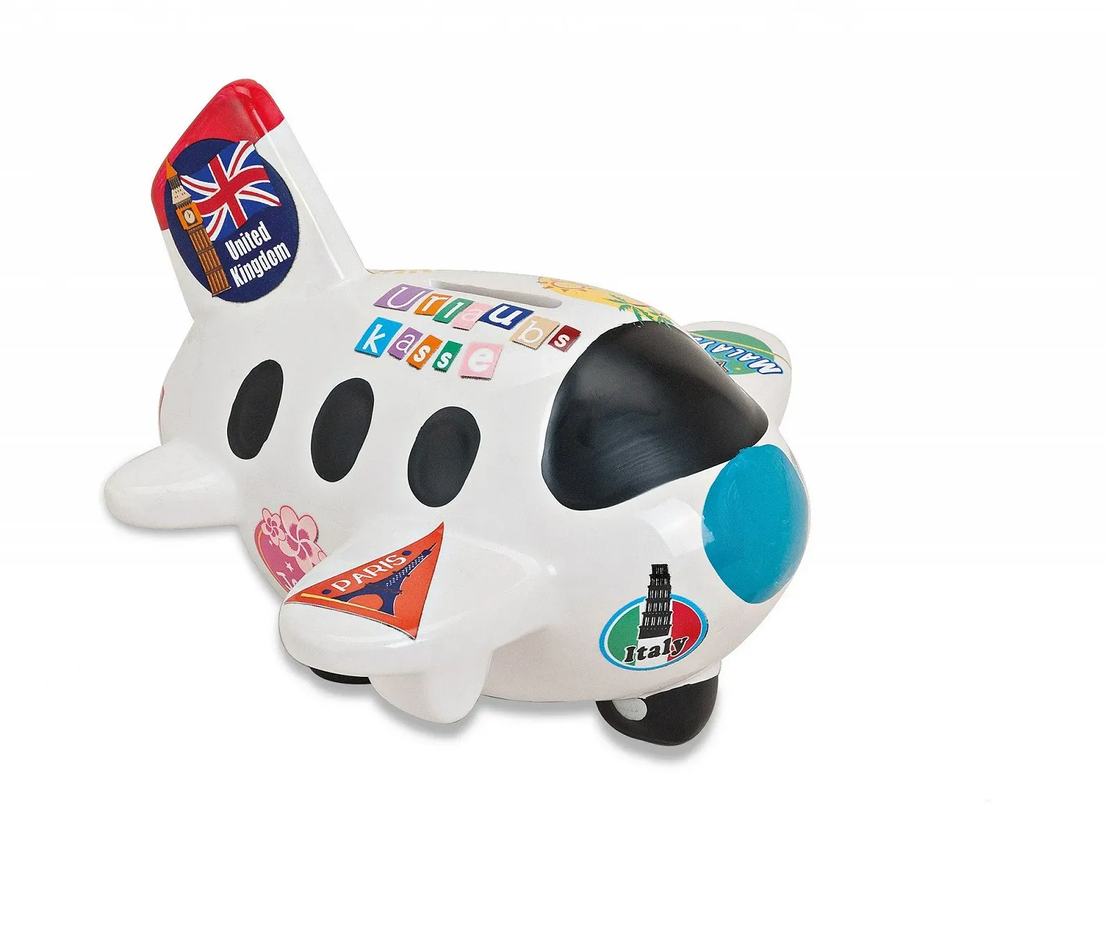 Скарбничка Airplane Travel Fund Літак Керамічна, фото №1