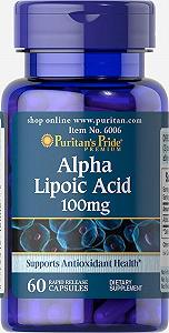 Альфа-липоевая кислота Alpha Lipoic Acid 300 mg 60 Capsules - Фото 1