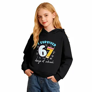 Худи для девочки, Толстовка для мальчика, Детская толстовка, Флисовая теплая дышащая толстовка с милыми принтами для удобной повседневной одежды, Модная повседневная рубашка с длинными рукавами, Куртка-толстовка synthetic.ua - Фото 1