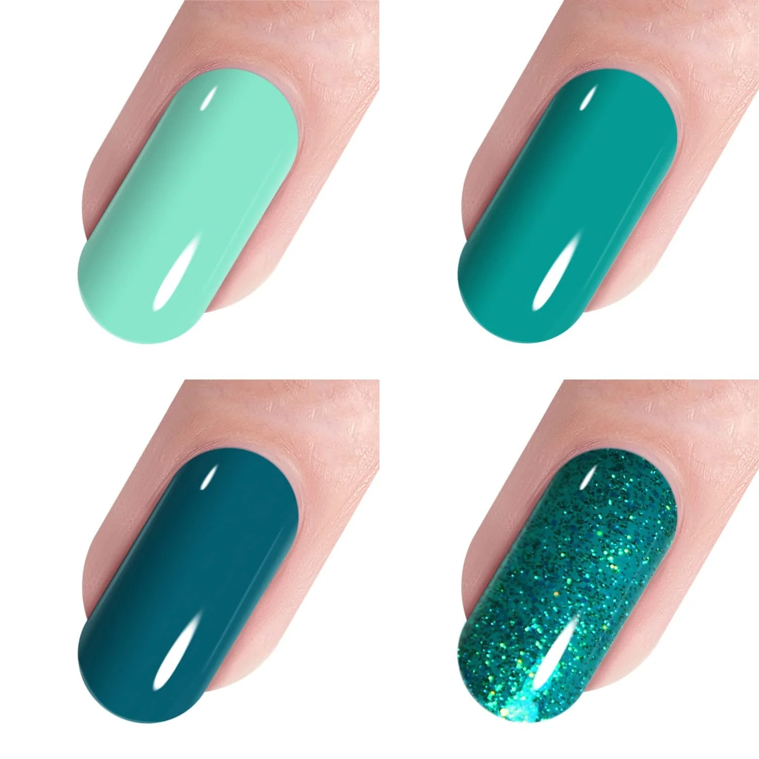 Гель-лак Vishine C019, набір 4 кольори, 8 мл, фото №3