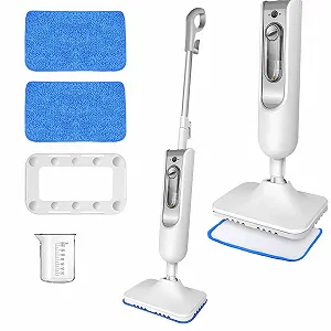 Парова швабра 2 в 1 з 2 насадками та кабелем 4.8 м - Фото 1