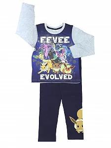 Пижама Pokemon Eevee Голубой synthetic.ua - Фото 1