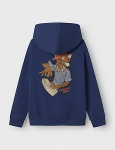 Світшот NAME IT Nkmnopal LS Nreg Wh Bru для хлопчиків synthetic.ua - Фото 1