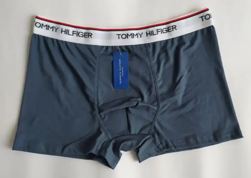 Чоловічі сірі труси боксери Tommy Hilfiger, фото №1 Чоловічі сірі труси боксери Tommy Hilfiger, фото №1