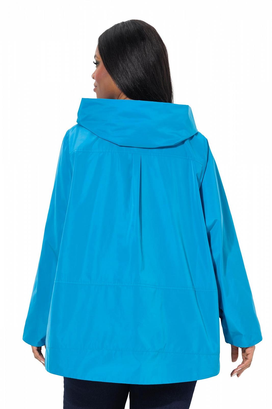 Жіноча Куртка Ulla Popken Plus Sizes Plus Size HYPRAR, A-силует, Капюшон, Сатинова Підкладка 838382, фото №2