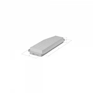 Фильтр воздушный KNECHT LX 1611 для TOYOTA - Фото 1