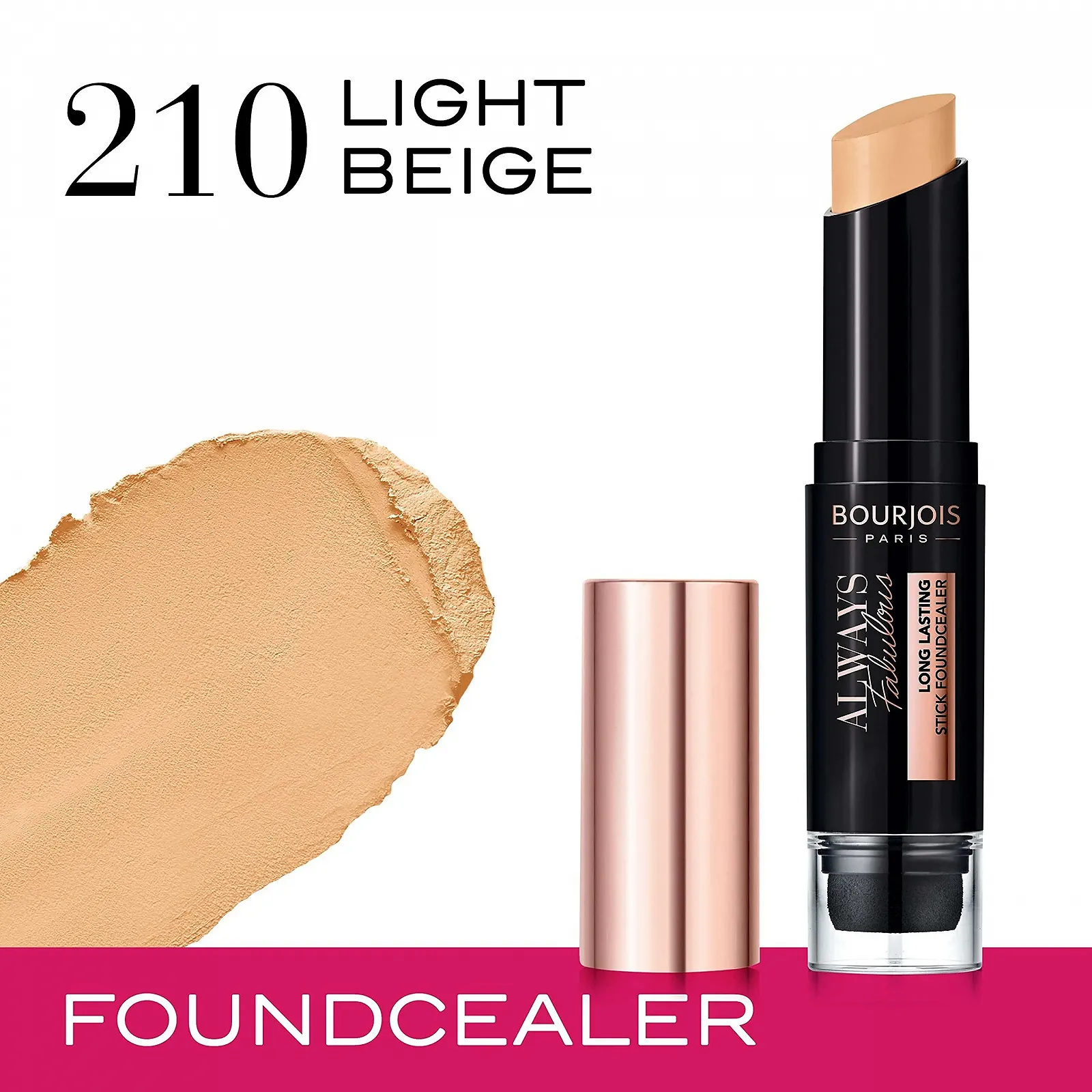 Основа-консилер Bourjois Foundcealer 210 Світлий бежевий, фото №2