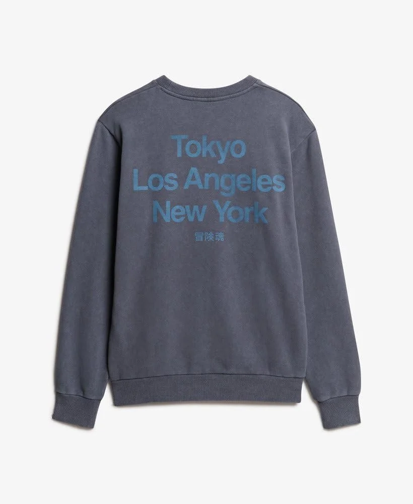 Унісекс Світшот Superdry Core Logo City Crew, фото №7