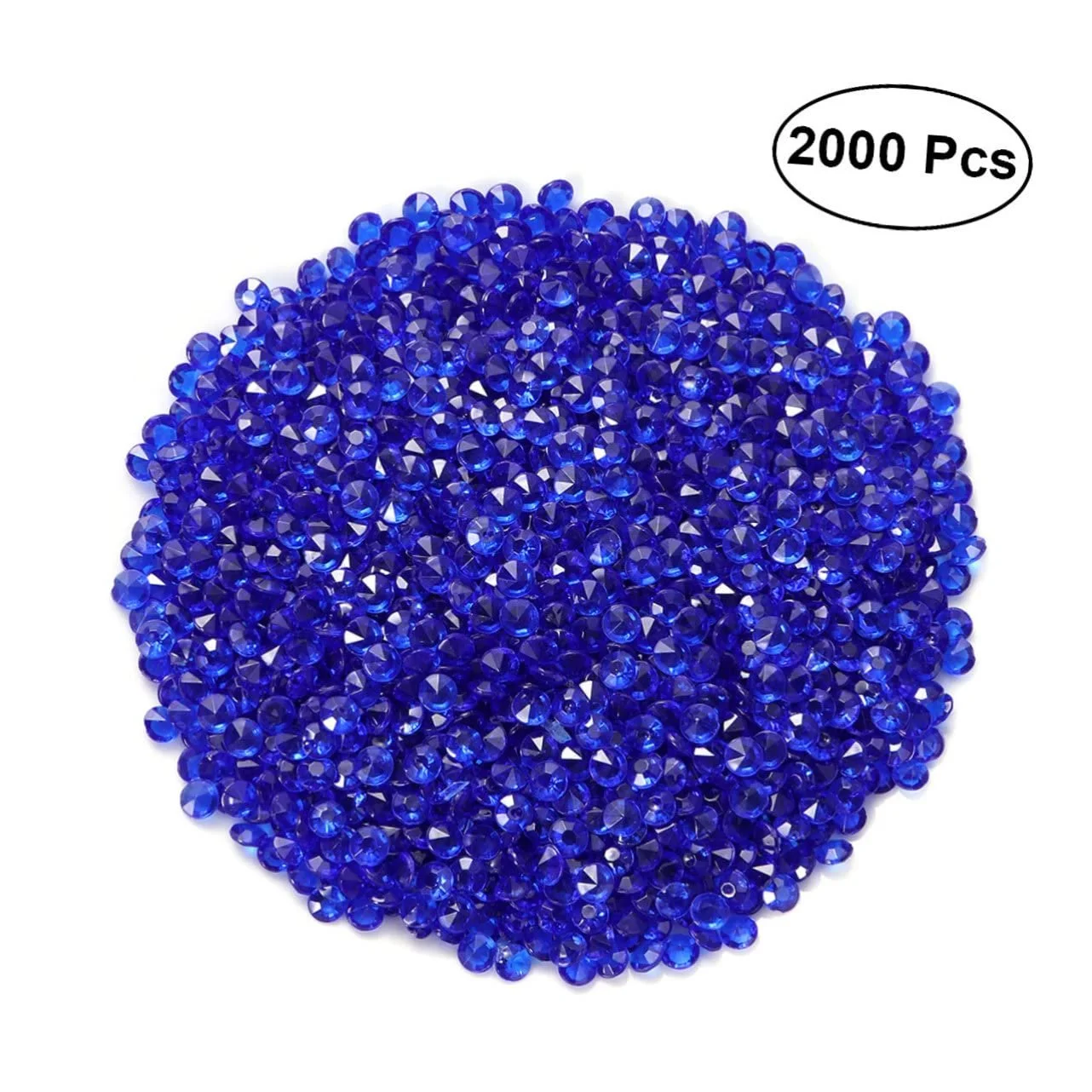 Стрази для нігтівOOFAN 4000 шт, кришталеві акрилові намистини, дрібні стрази для кінчиків пальців, фото №7