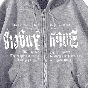 Женские худи Свитшот с молнией 1/4, дышащие для подростков, мужчин и y2k Zip куртка, женские худи, спортивные, для спортзала, атлетики, панк, готика synthetic.ua - Фото 1