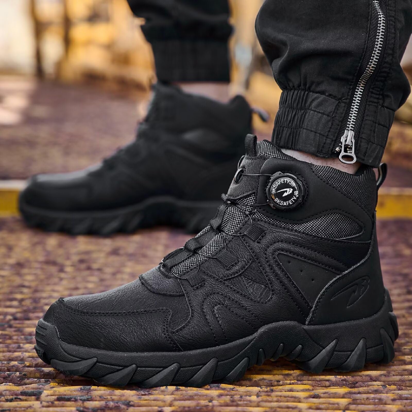 Черевики JAOOUU S3, чоловічі, легкі, сталевий носок, водонепроникні, нековзкі, унісекс, фото №7 Черевики JAOOUU S3, чоловічі, легкі, сталевий носок, водонепроникні, нековзкі, унісекс, фото №7