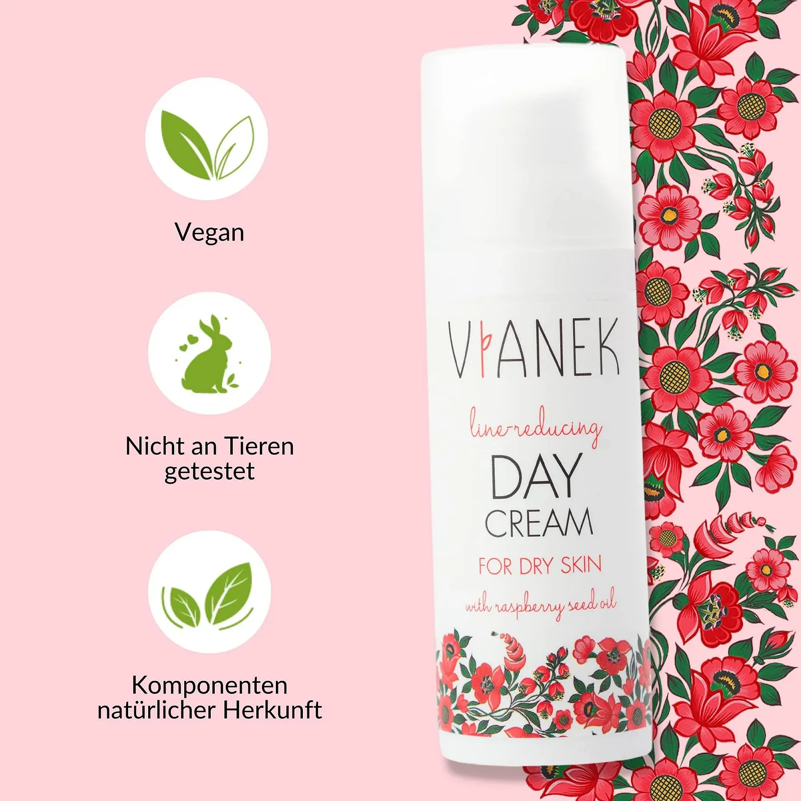 Крем для обличчя VIANEK Non-Slip Day Dry Skin Денний Для сухої шкіри, фото №5