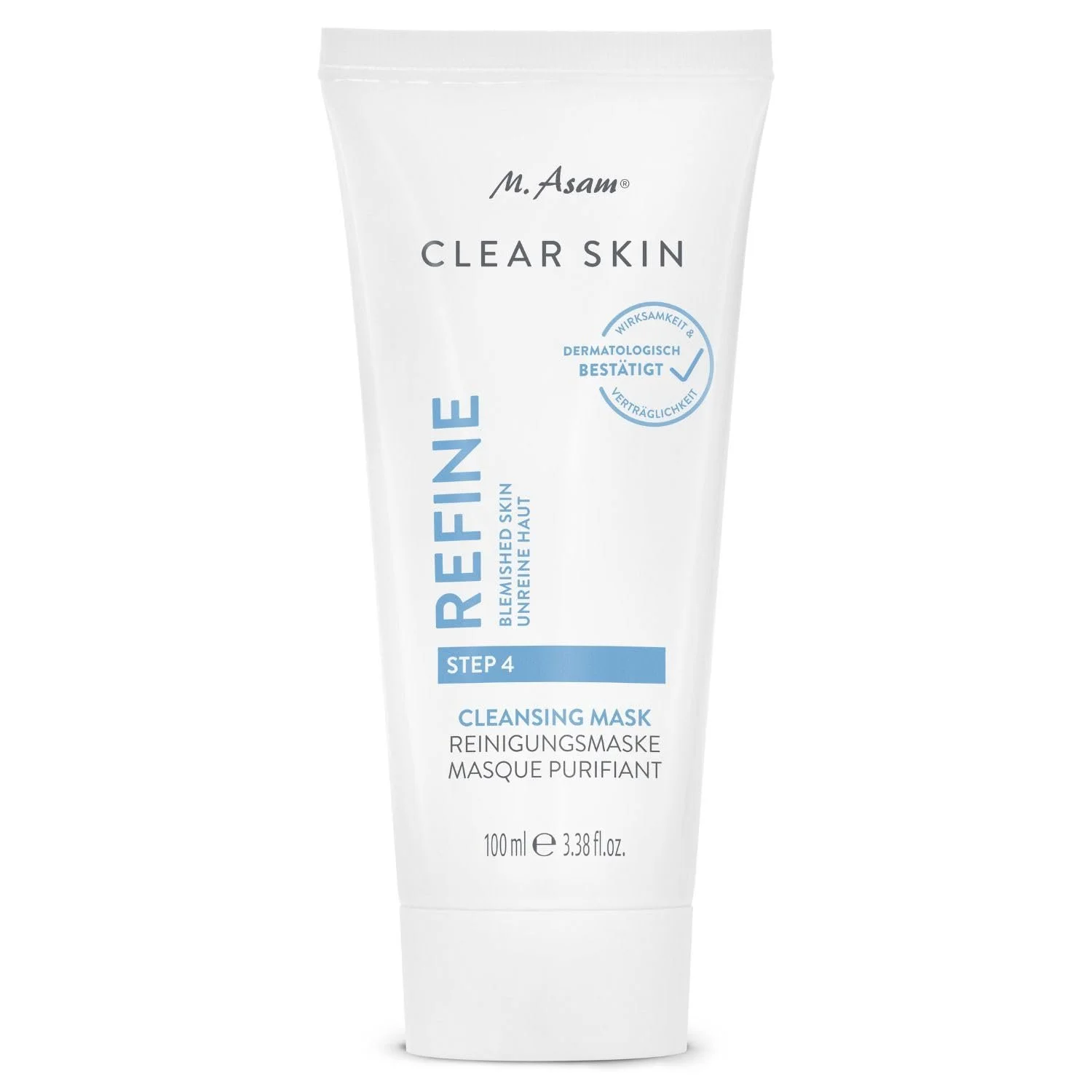 Маска для обличчя M. Asam Clear Skin Очищуюча 100 мл, фото №1 Маска для обличчя M. Asam Clear Skin Очищуюча 100 мл, фото №1