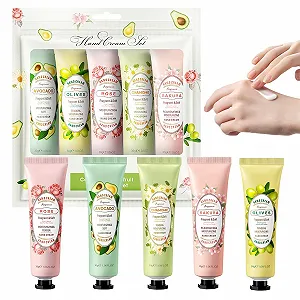 Крем для рук Набор 5 x 30 мл, Увлажняющий уход для рук с маслом ши, Дорожный размер для очень сухой кожи - Фото 1