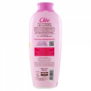 Гель для душу Cleo Bagnodoccia Квіти ванілі та масло ши 750 мл 12 шт + брелок synthetic.ua - Фото 1