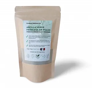 Зеленая Глина Пудра для Маски для Лица, Волос и Тела - Детокс и Очищение - 100% Натуральная, 250 г - Фото 1