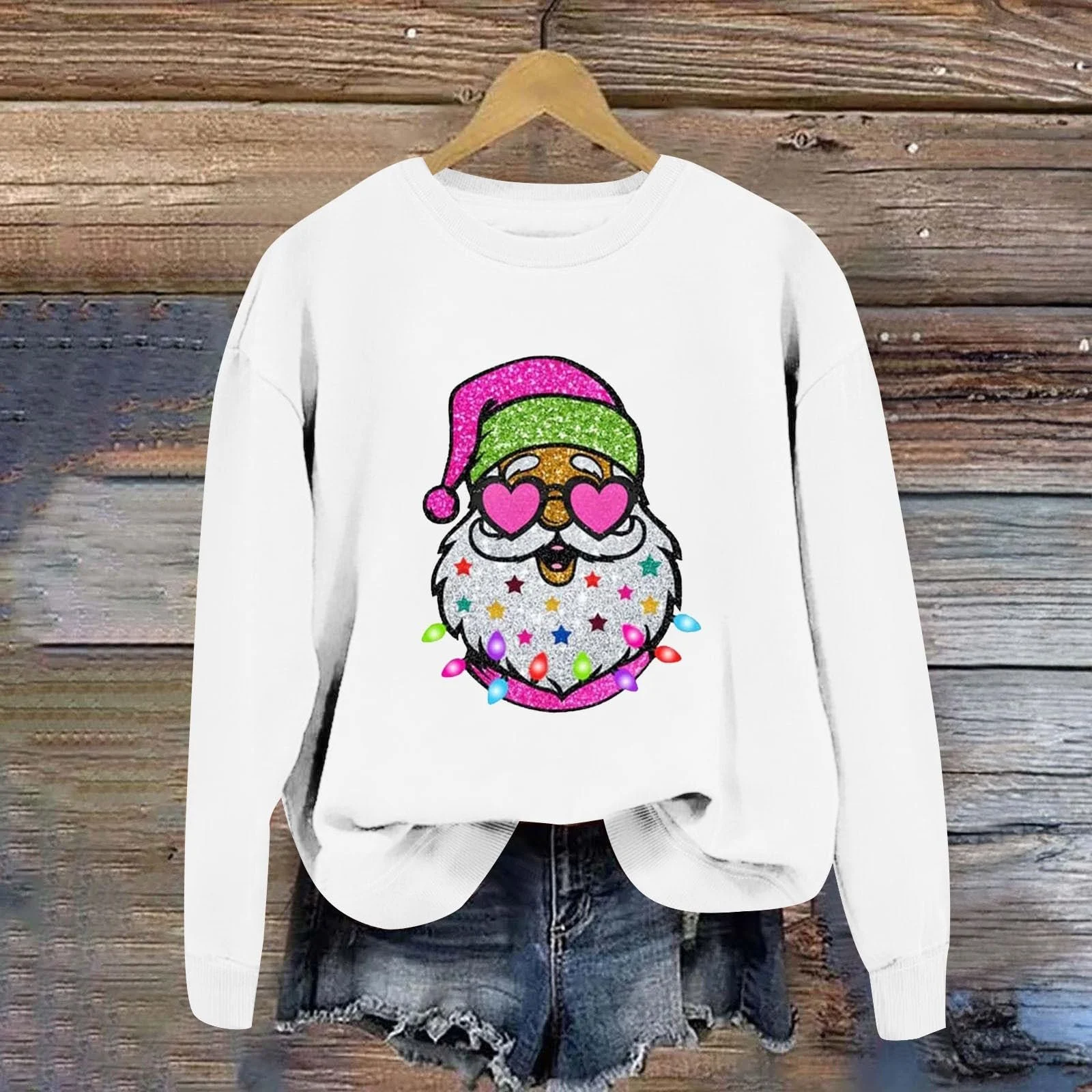 Різдвяний светр PMUAFG Санта Клаус, фото №2 Різдвяний светр PMUAFG Санта Клаус, фото №2