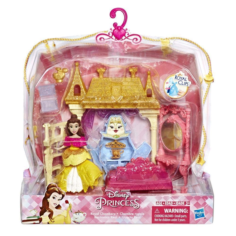 Ігровий набір Hasbro Disney Princess Royal Chambers і лялька Belle, фото №1 Ігровий набір Hasbro Disney Princess Royal Chambers і лялька Belle, фото №1