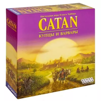 Настольная игра Hobby World Колонизаторы. Купцы и варвары (4-е рус. изд., CATAN) (181901), фото №1
