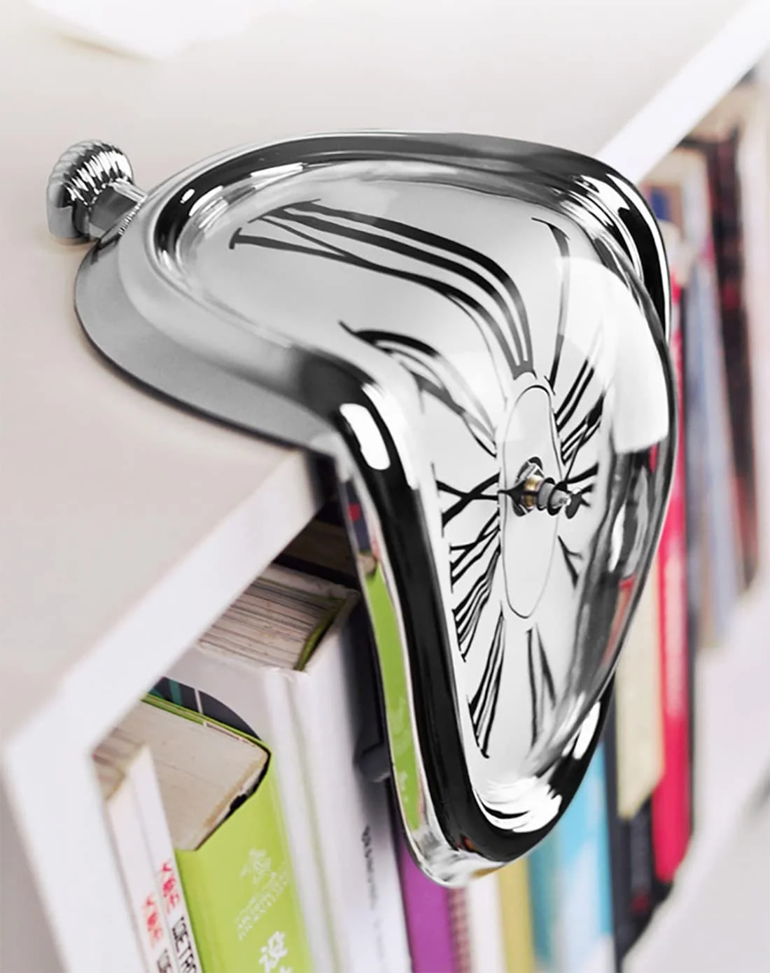 Годинник Настільний/Поличковий Verve Jelly Безшумний, Чорний, фото №5