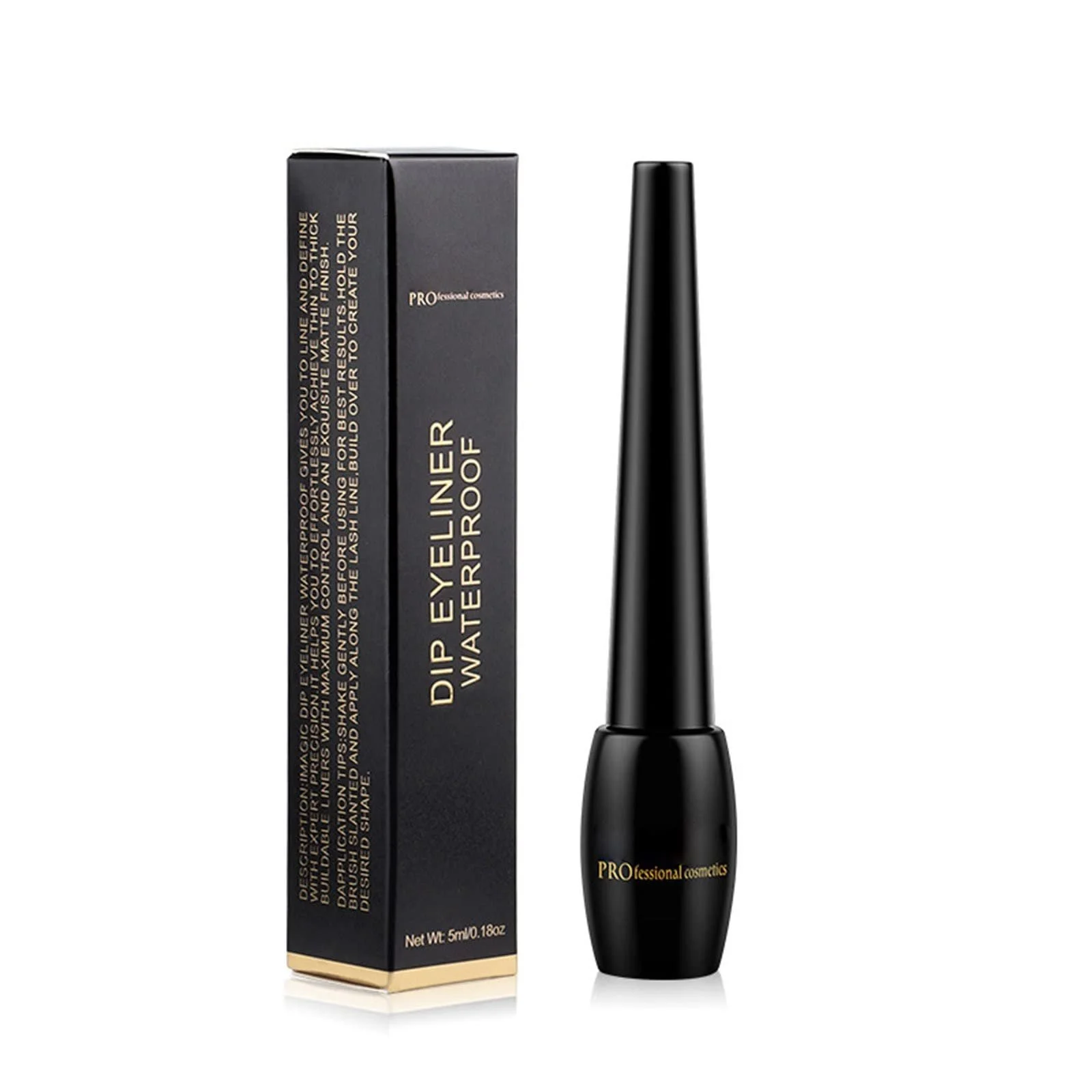 Подводка Black Enhancement Universal Look Collection 5 мл, черная, фото №4