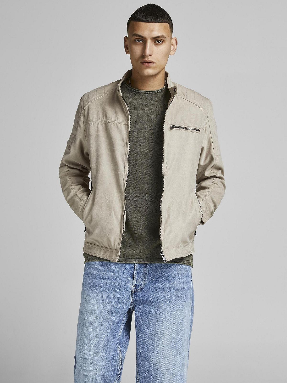 Куртка Jack & Jones из искусственной кожи для мужчин, фото №3