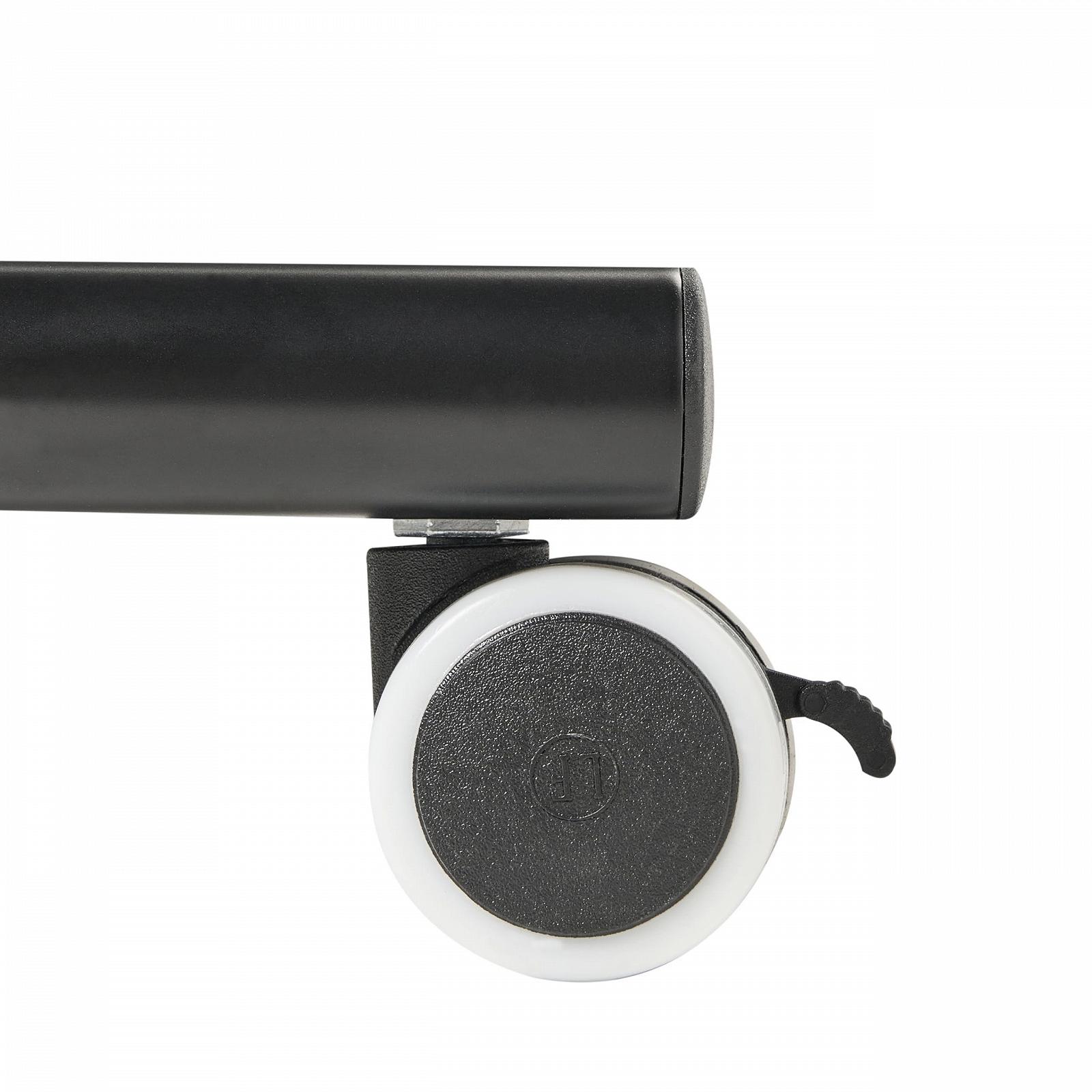 Столик для ноутбука Beliani Academia с регулируемой высотой 65 x 48 см Черный, фото №9