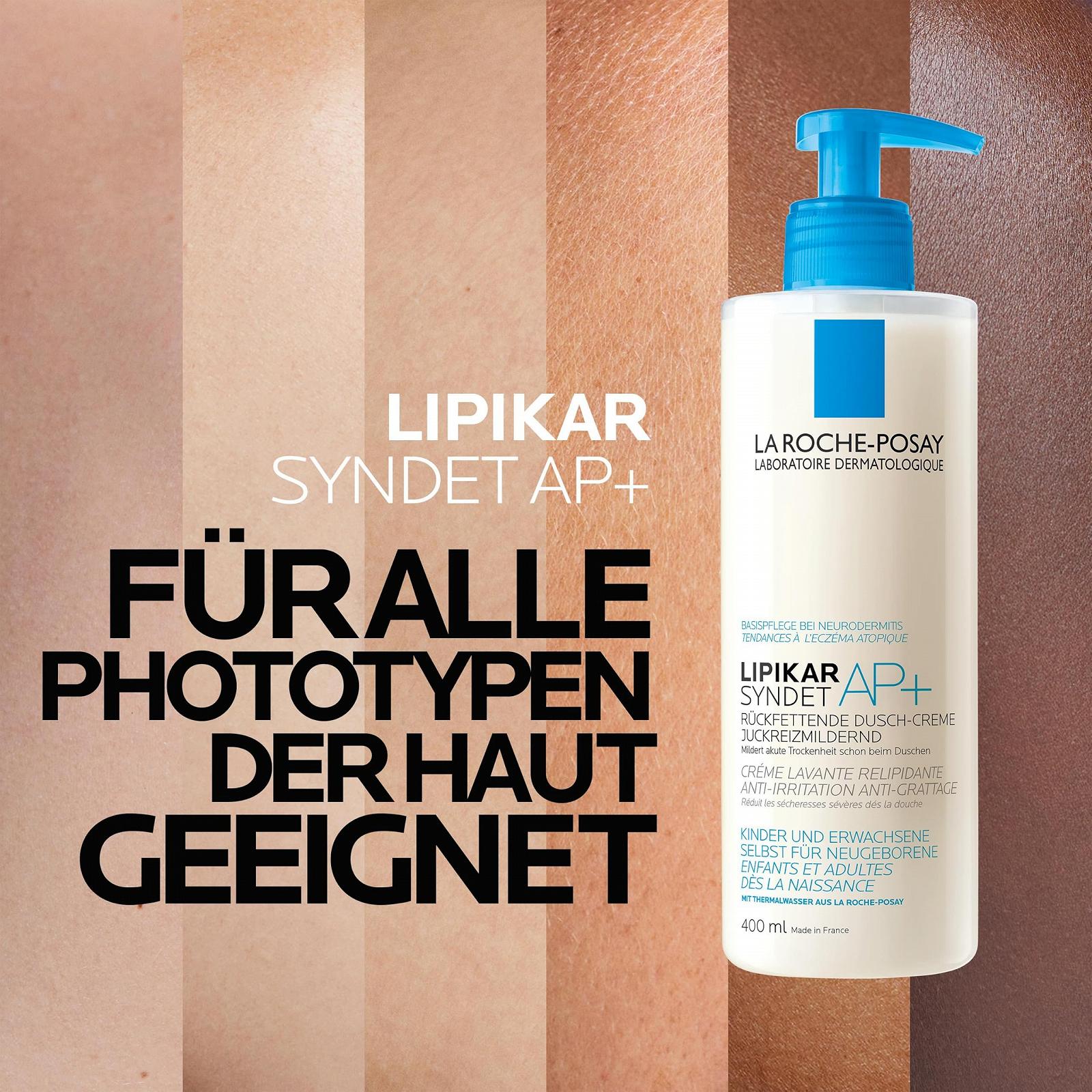 Очищающий крем-гель для душа Roche-Posay Lipikar Syndet AP+, фото №8