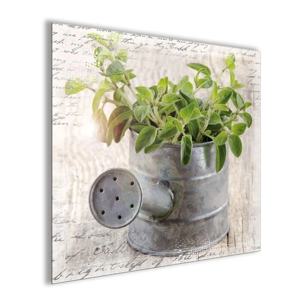 Скляна картина artissimo AG2053A Herbs I 30 x 30 см для кухні Зелена, фото №3 Скляна картина artissimo AG2053A Herbs I 30 x 30 см для кухні Зелена, фото №3
