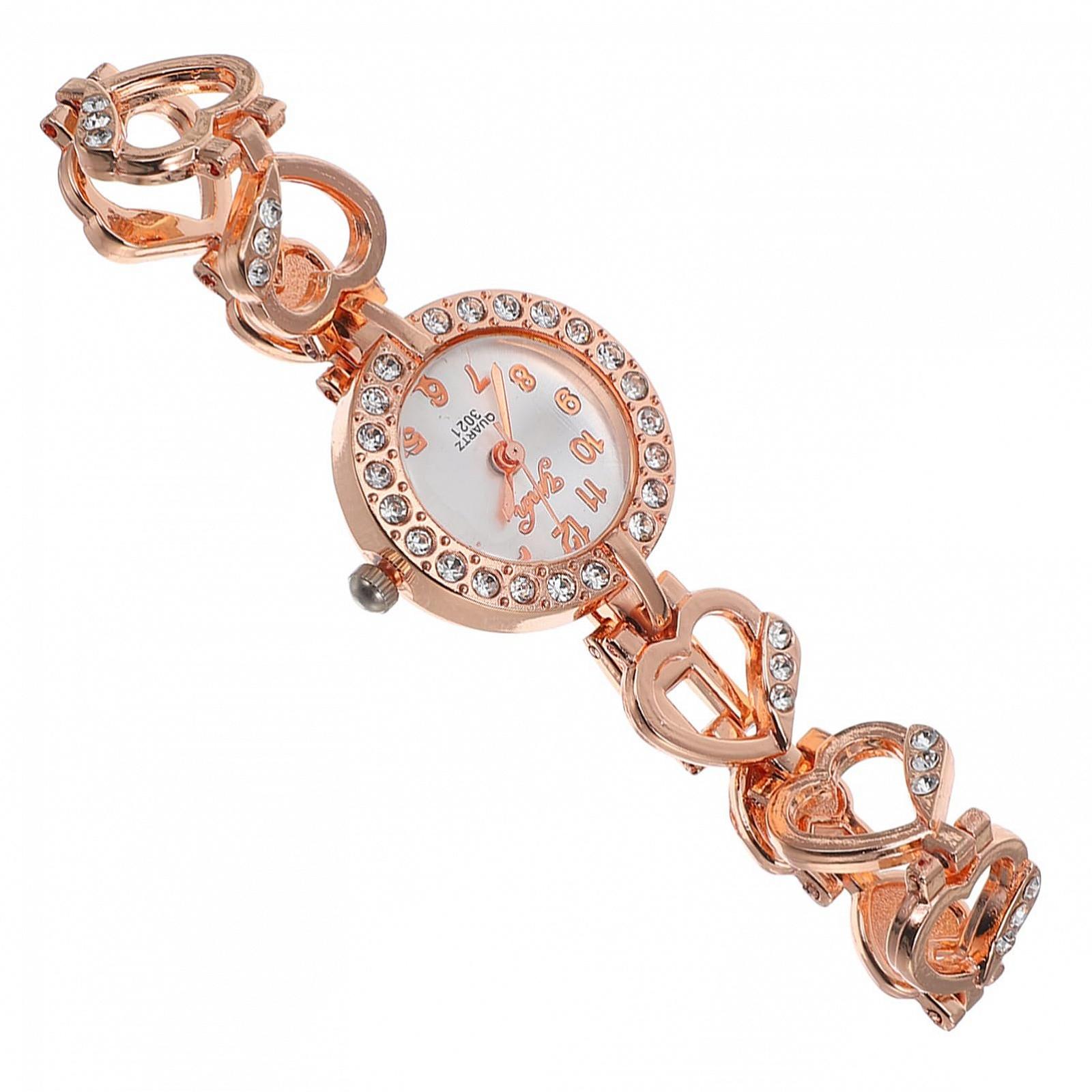 Годинник LIFKOME Цифровий годинник Браслети з рожевого кварцу, фото №1