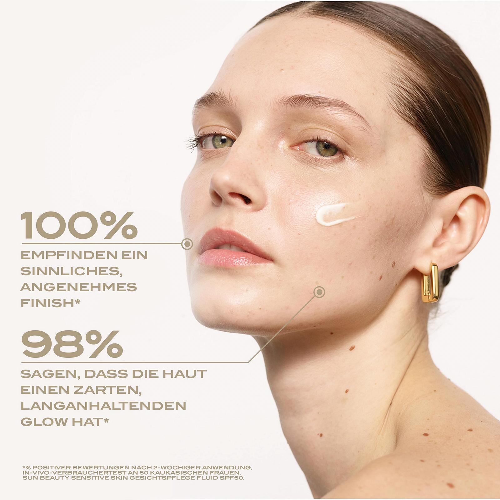 Сонцезахисний флюїд для обличчя Lancaster Sun Beauty Sensitive Skin SPF 50 50 мл, фото №4